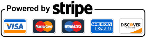 Secure payments powered by Stripe