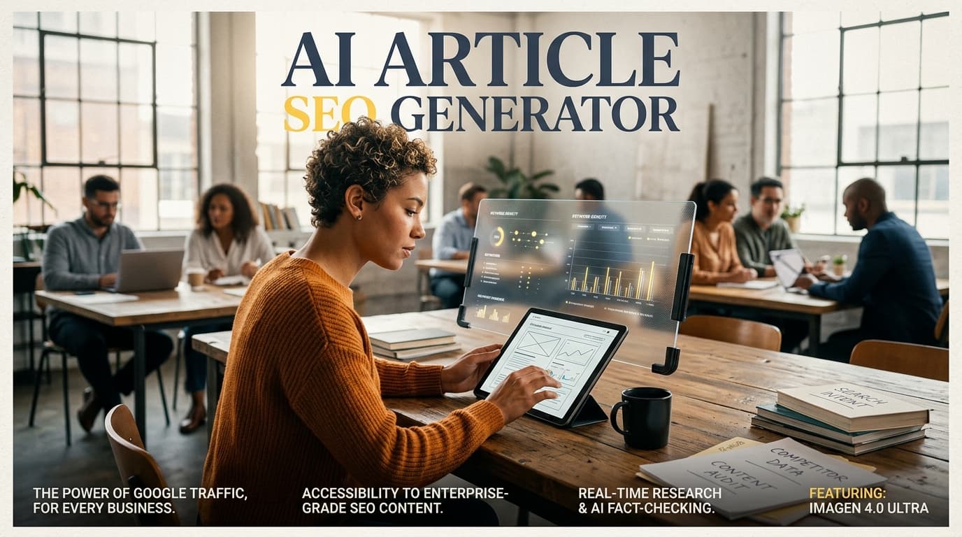 Unlock Google Rankings: The Definitive Guide to AI Article SEO Generators