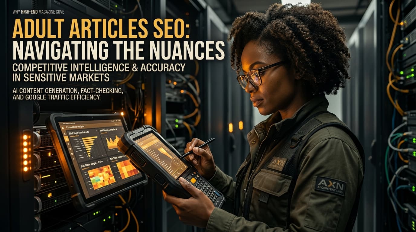 Mastering Adult SEO: A Comprehensive Guide to Ranking High in a Restricted Niche