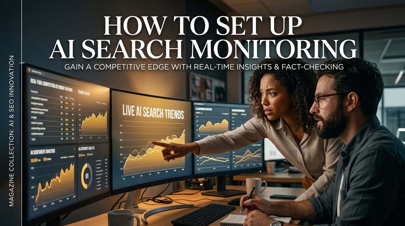 How to Set Up AI Search Monitoring: Your Essential 2026 Guide to Dominating Generative AI