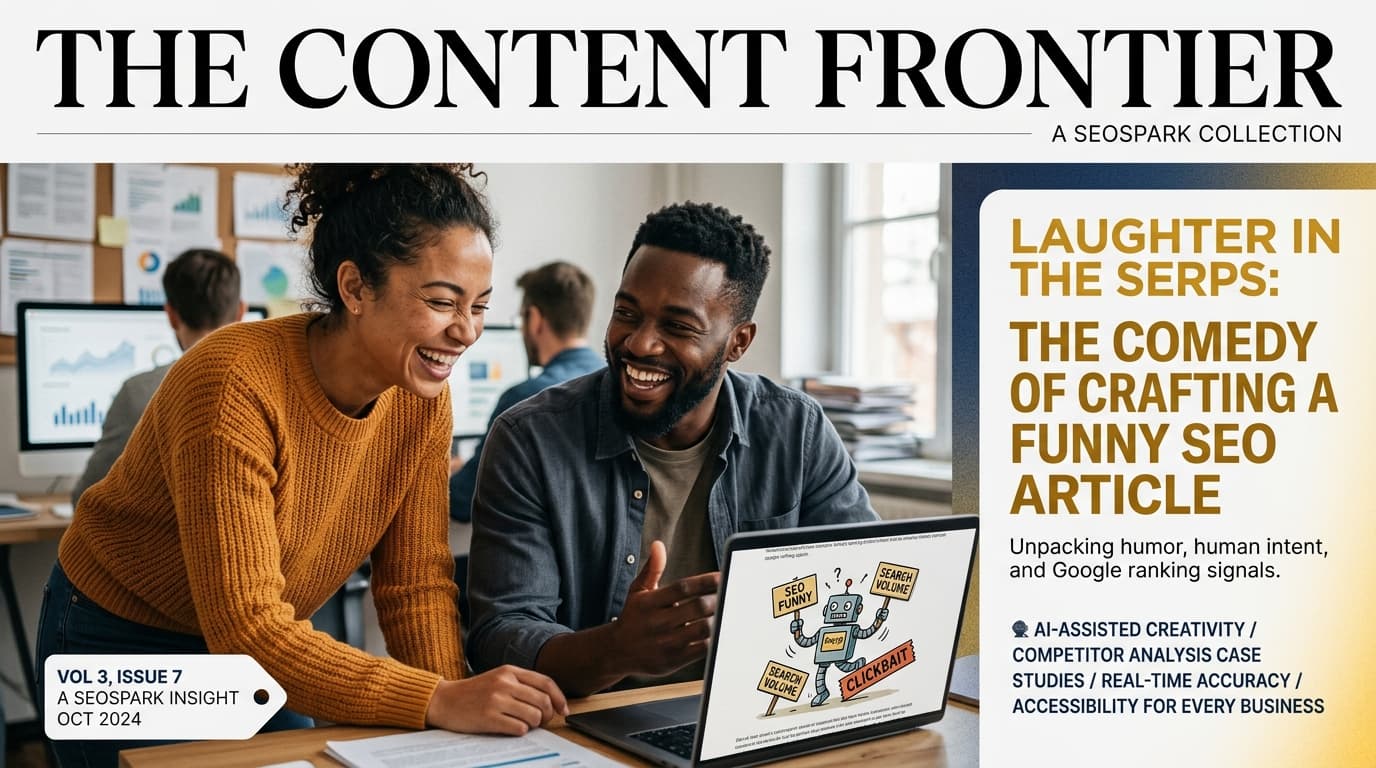 The Hilarious Handbook to High-Ranking Content: How to Master Funny SEO Articles (Without Sacrificing Your Rankings)