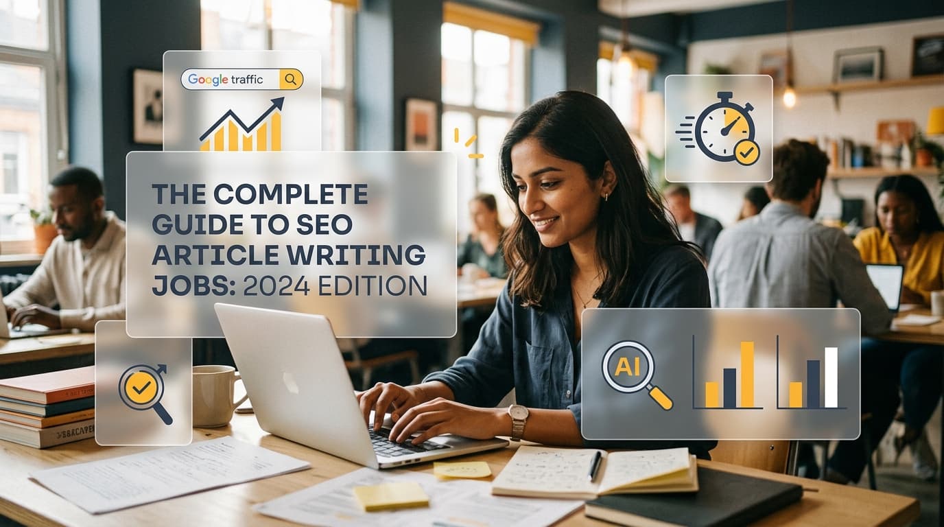 SEO Article Writing Jobs: Your Guide to a High-Paying Career in the AI Era
