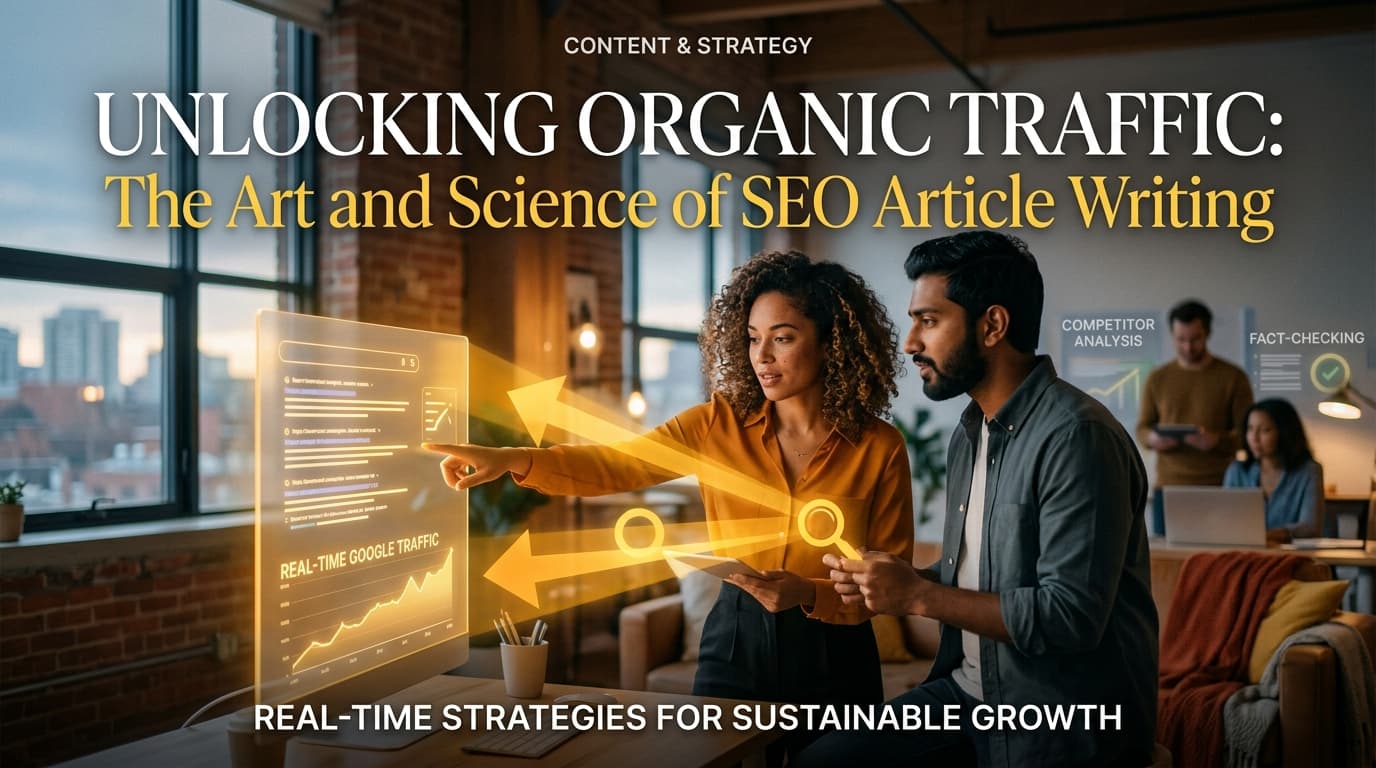 Master SEO Article Writing: Your Guide to Ranking #1 in Google