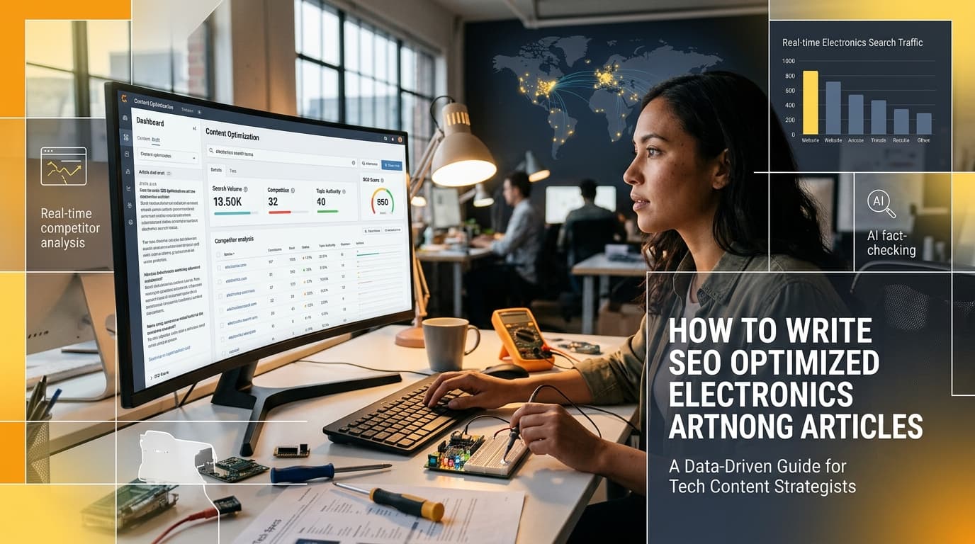 How to Write SEO Optimized Electronics Articles: Your Guide to Ranking in the Tech Niche